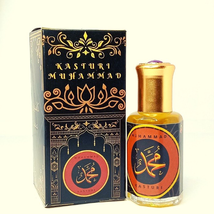 Parfum Ruqyah Minyak Kasturi Muhammad Halal 100% Non Alkohol - 6 ml