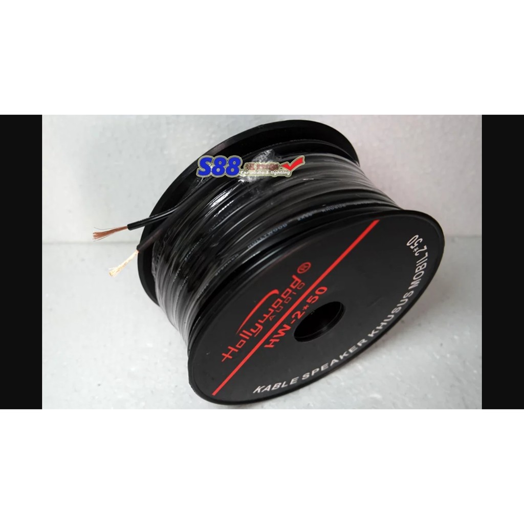 Kabel Speaker Hollywood 2X50 meteran