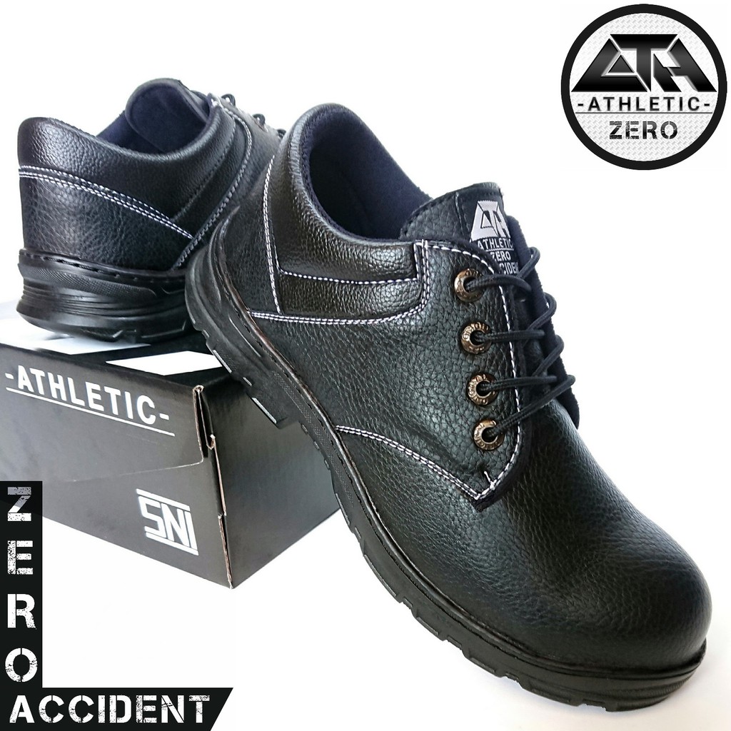 Sepatu Safety Low Boots Sefti Sepatu Kerja Safety Pendek Sepatu Proyek Safety Shoes Septi Semi Boot