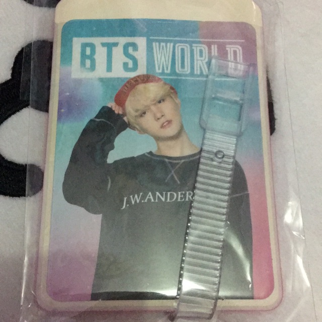 BTS WORLD OFFICIAL *BOOKED* Tag Suga WEPLY GIFT FROM PRE ORDER