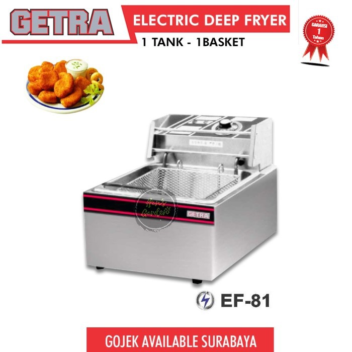 GETRA EF81 Electric deep fryer mesin penggoreng listrik GETRA EF 81