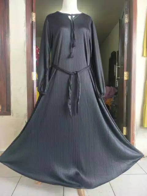 Gamis Maxy Thalita Pita Tali/Gamis Lengan Panjang Maxy Thalita