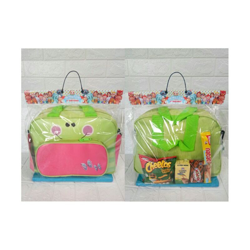 Goodie Bag/souvenir ulangtahun/tas ulang tahun/travel bag animal-4
