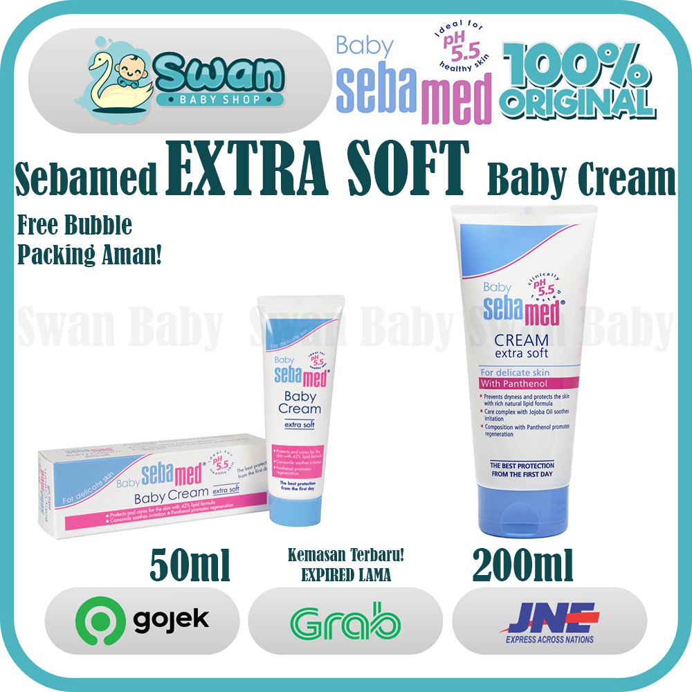 Sebamed Baby Cream Extra Soft Semua Ukuran ( 50ml dan 200ml)