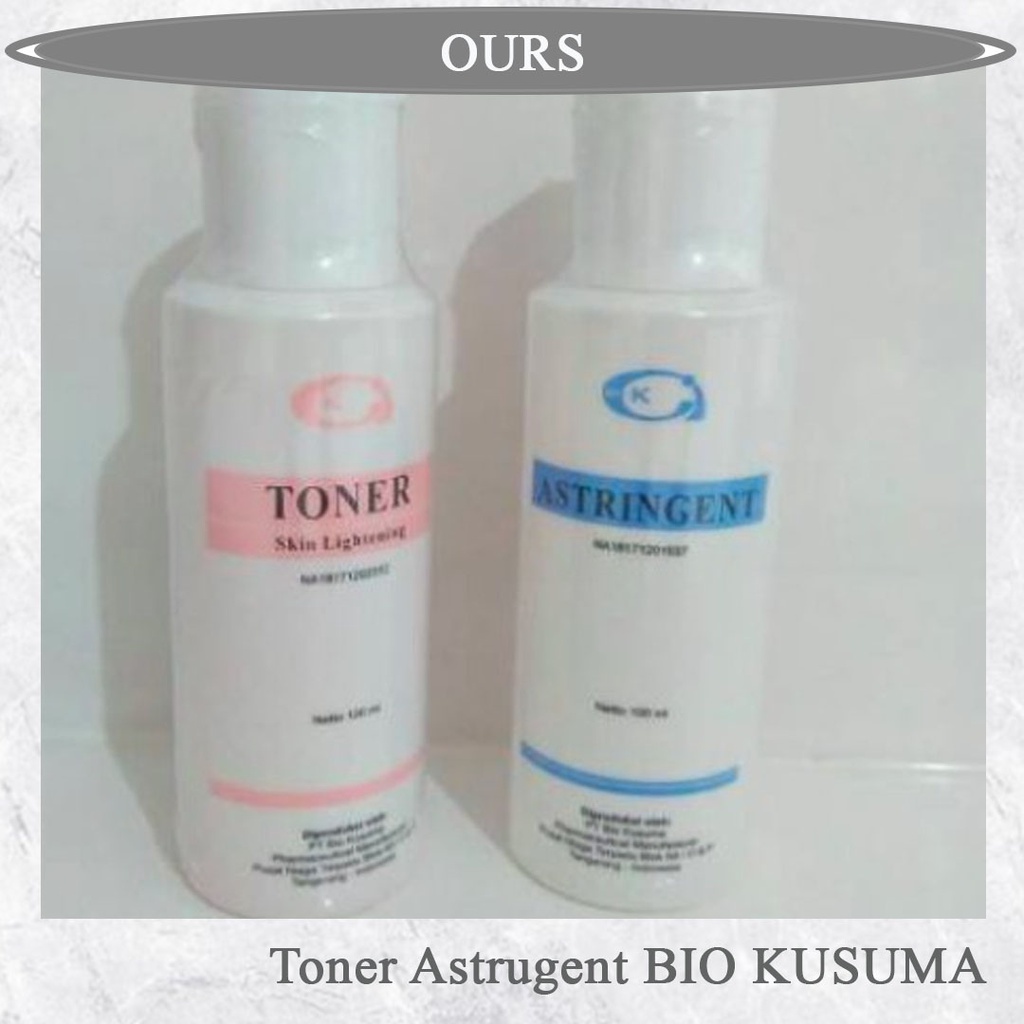 Toner Merah/Putih(Astringent) 100 ml, Bio-Kusuma | 100% Original KUSUMA KLINIK