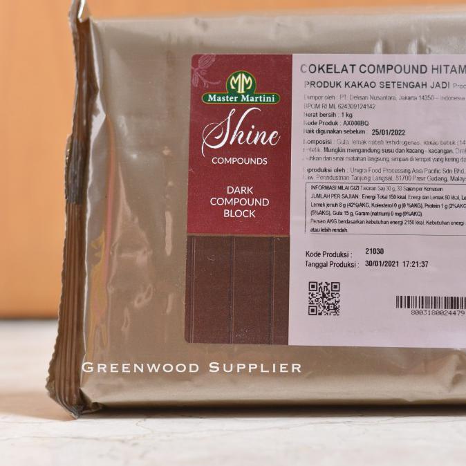 

Master Martini Dark Compound Chocolate - 1KG (IMPORT)