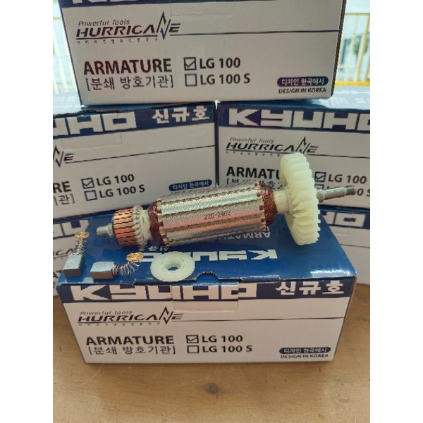 ARMATURE GERINDA TANGAN KYUHO LG100 / ANGKER / ARMATUR KYUHO LG 100