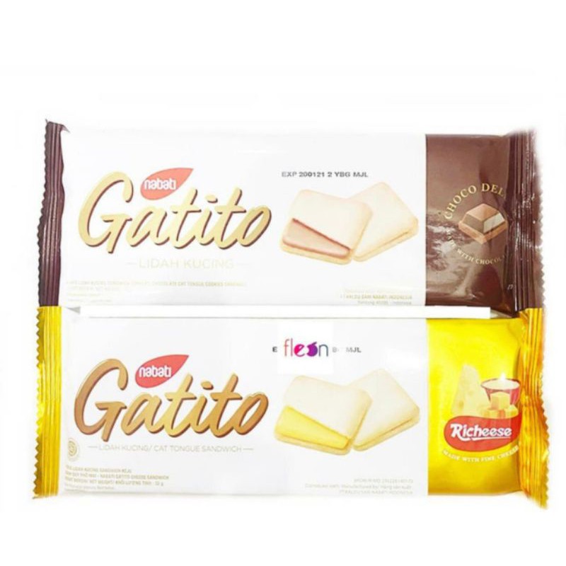 NABATI GATITO LIDAH KUCING / SNACK BISKUIT KUKIS SANDWICH