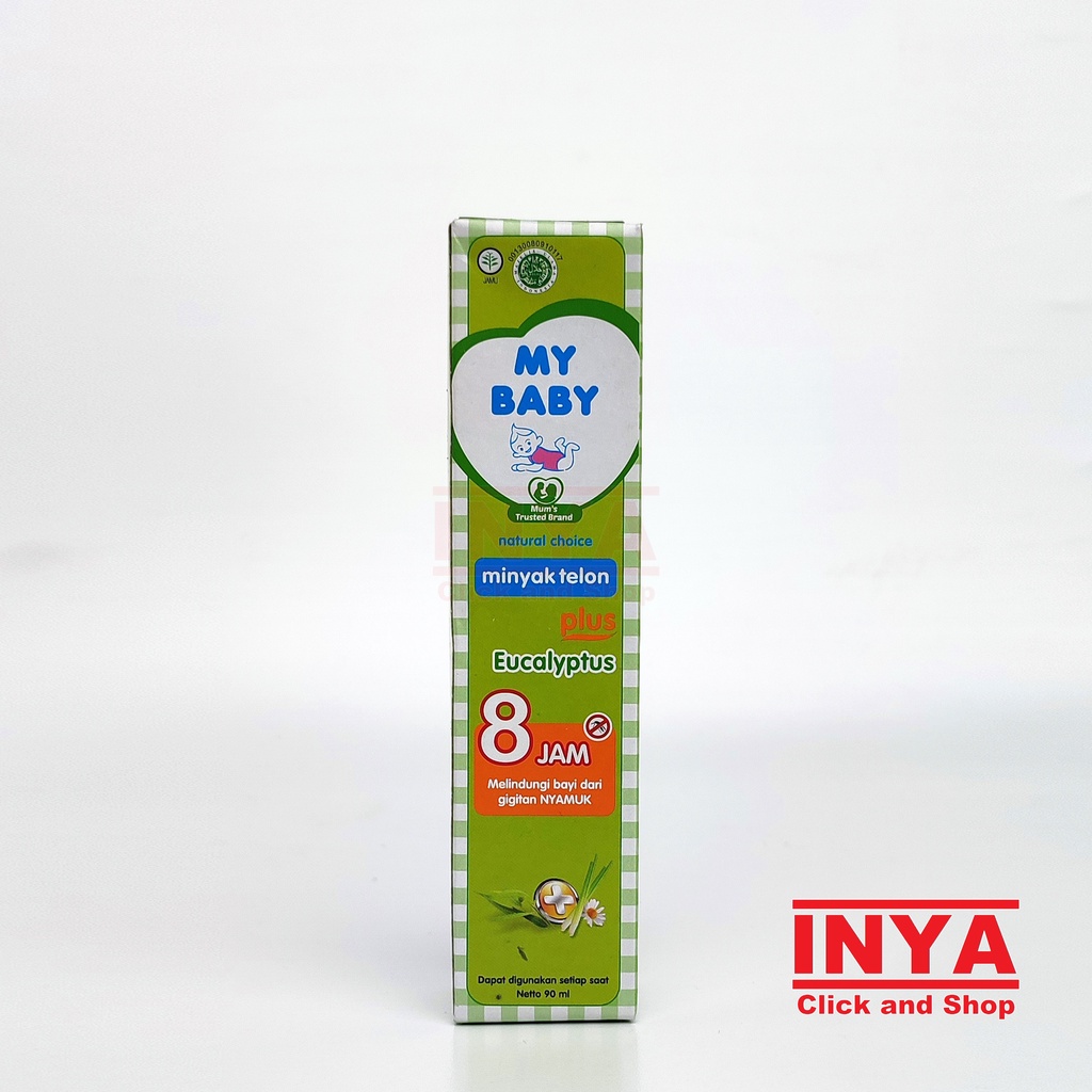 MY BABY MINYAK TELON PLUS EUCALYPTUS 90ml - Baby &amp; Kids