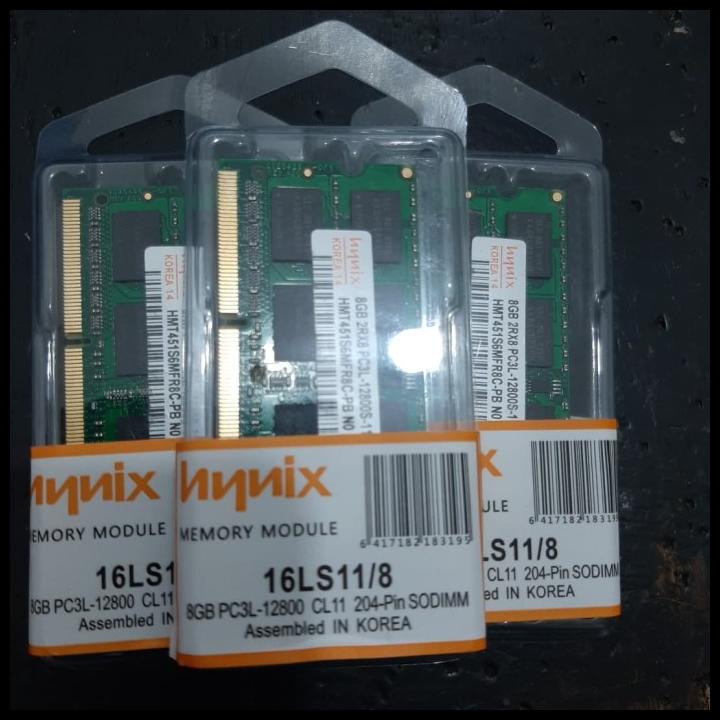 memory ram notebook laptop sodimm Hynix ddr3-8gb