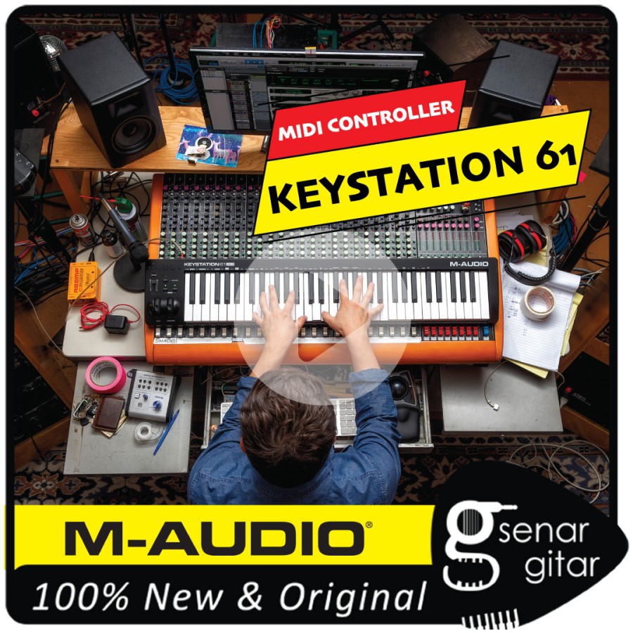 M Audio Keystation 61 Keyboard Midi Controller M-Audio MAudio