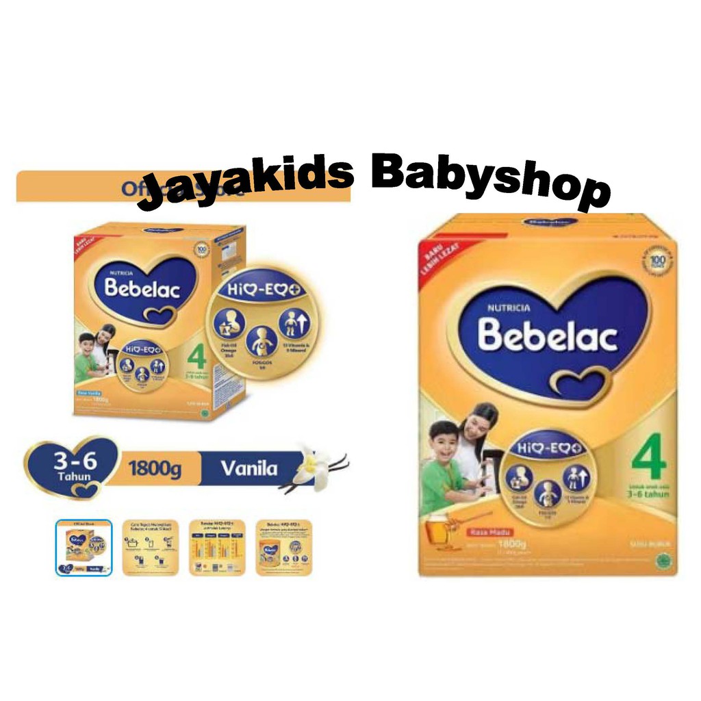 

Bebelac 4 1800gr Rasa Madu Vanila