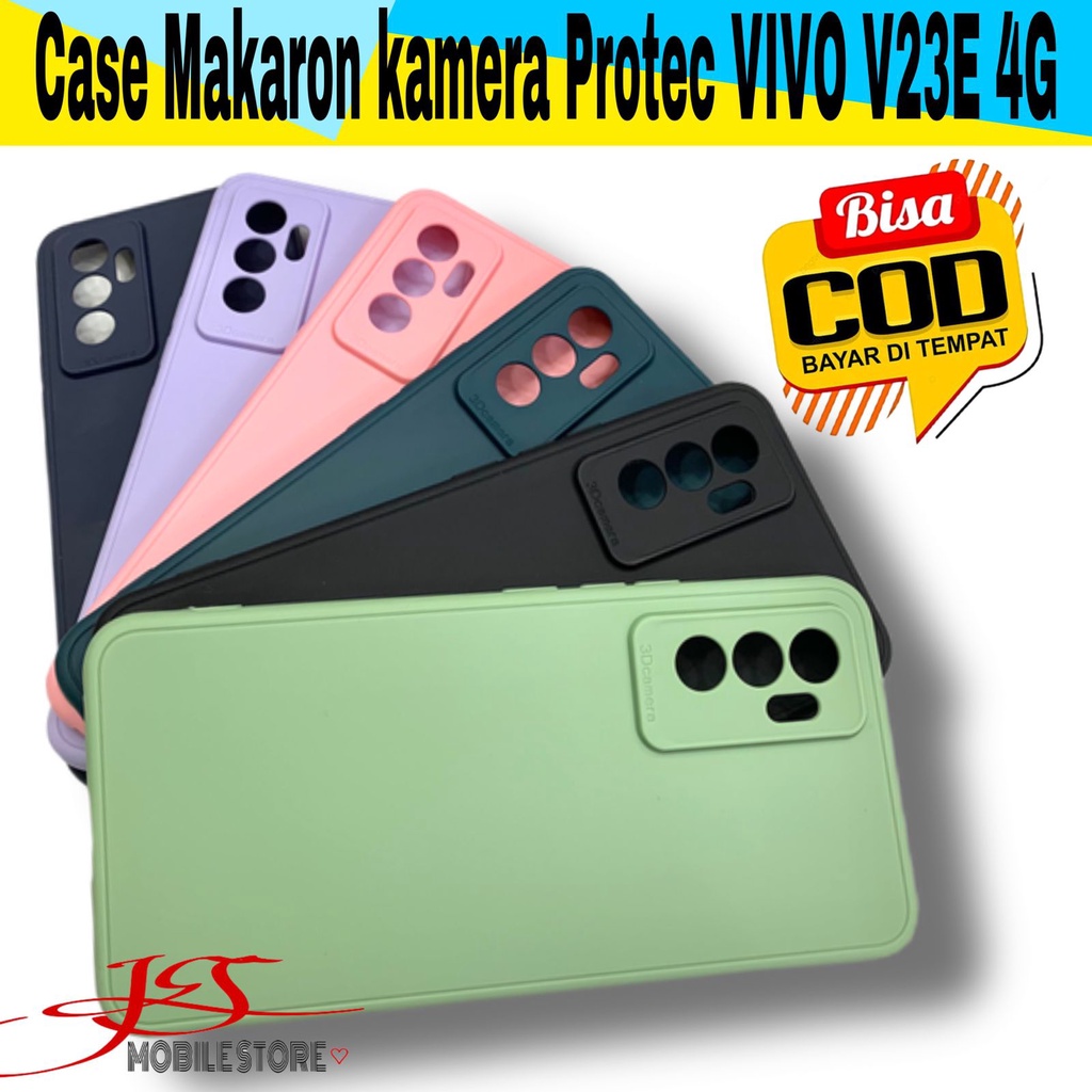 Case makaron vivo V23E  - silikon vivo V23E - softcase V23E - vivo V23E