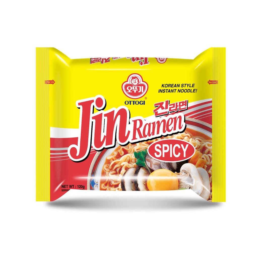 

Ottogi Jin Ramen Hot 120 gr