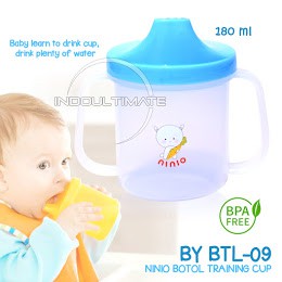 NINIO Botol Training Cup/ Botol Minum Bayi / Dot Minum Bayi / Dot Bayi / Tempat Minum Anak BY BTL-09