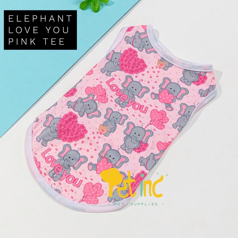 Elephant love you tee