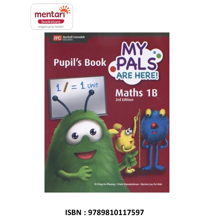 My Pals are Here Maths - Pupil's Book (3rd Edition) | Buku Matematika SD-Pupil's Book 1B