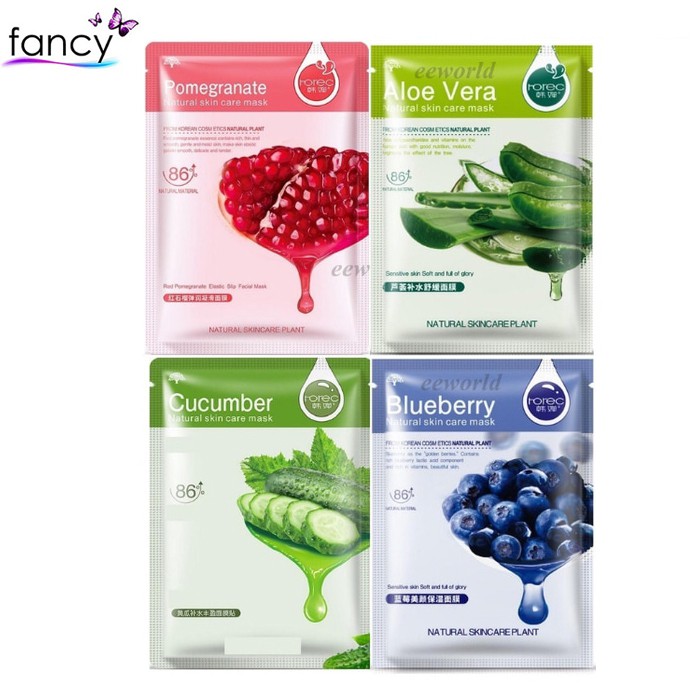 Rorec Natural Skincare Mask Sheet Mask 30g