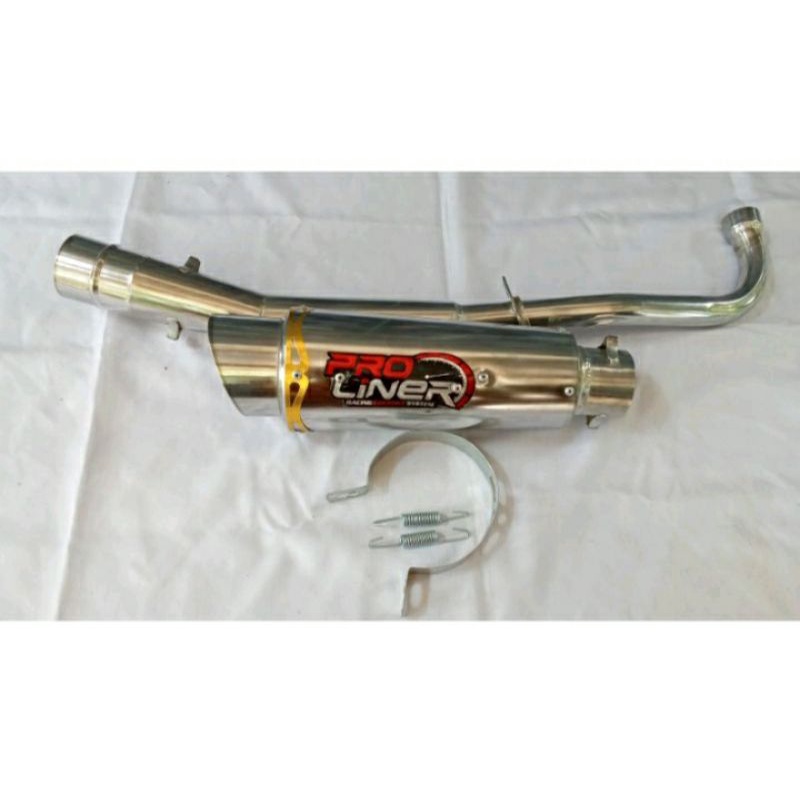 Promo Knalpot Racing Proliner Motor Supra X, Supra X 125, Supra Fit, Karisma X, Karisma 125, Jupiter