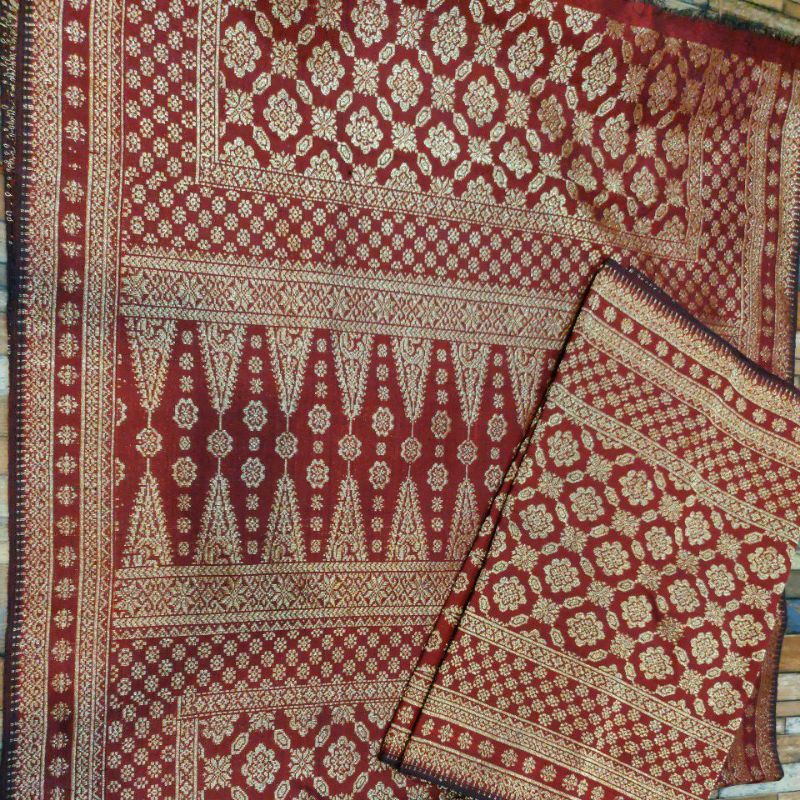 songket lepus kwaliatas gebeng benang permata berlian