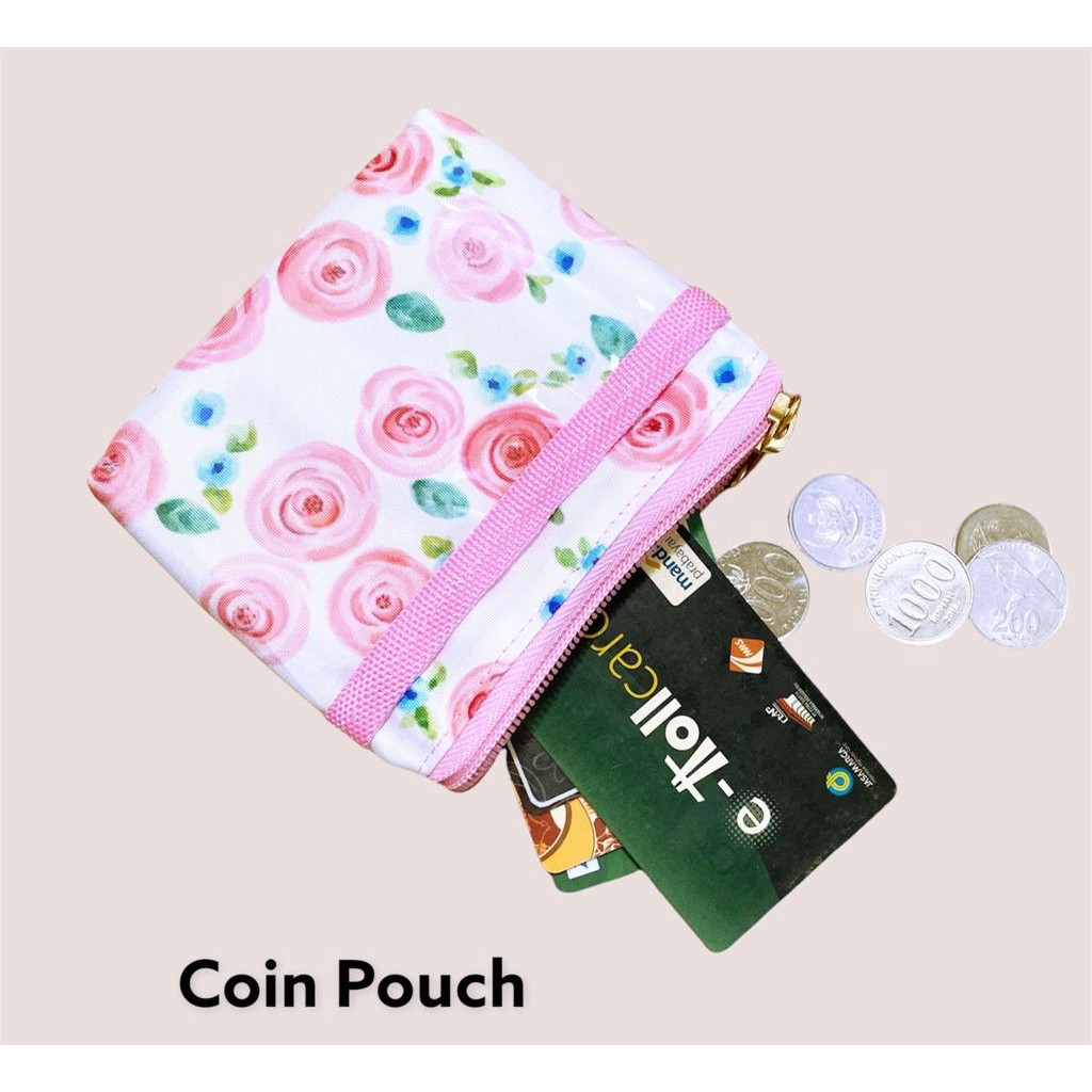 Fawn'G Handmade - Coin Pouch / Dompet Koin / Dompet Kartu Sekat MIka