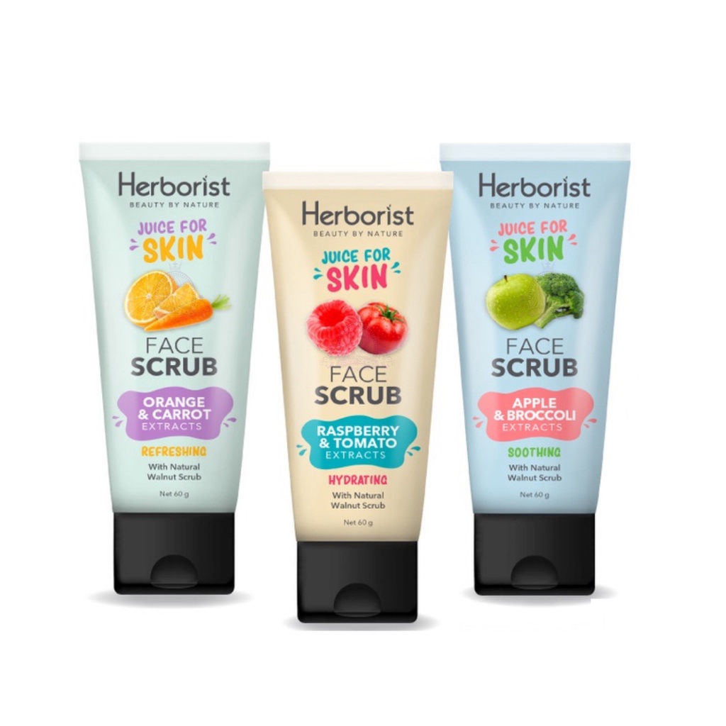 Herborist Juice For Skin Face Scrub - 60gr