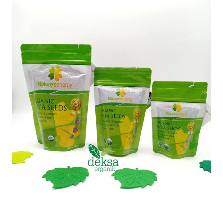 

Chia Seeds Organik / Natures Energy Organic Chia Seeds 250gr