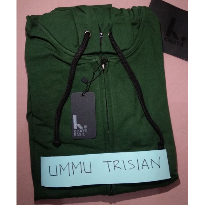 Hoodie Jaket Khayr Basic