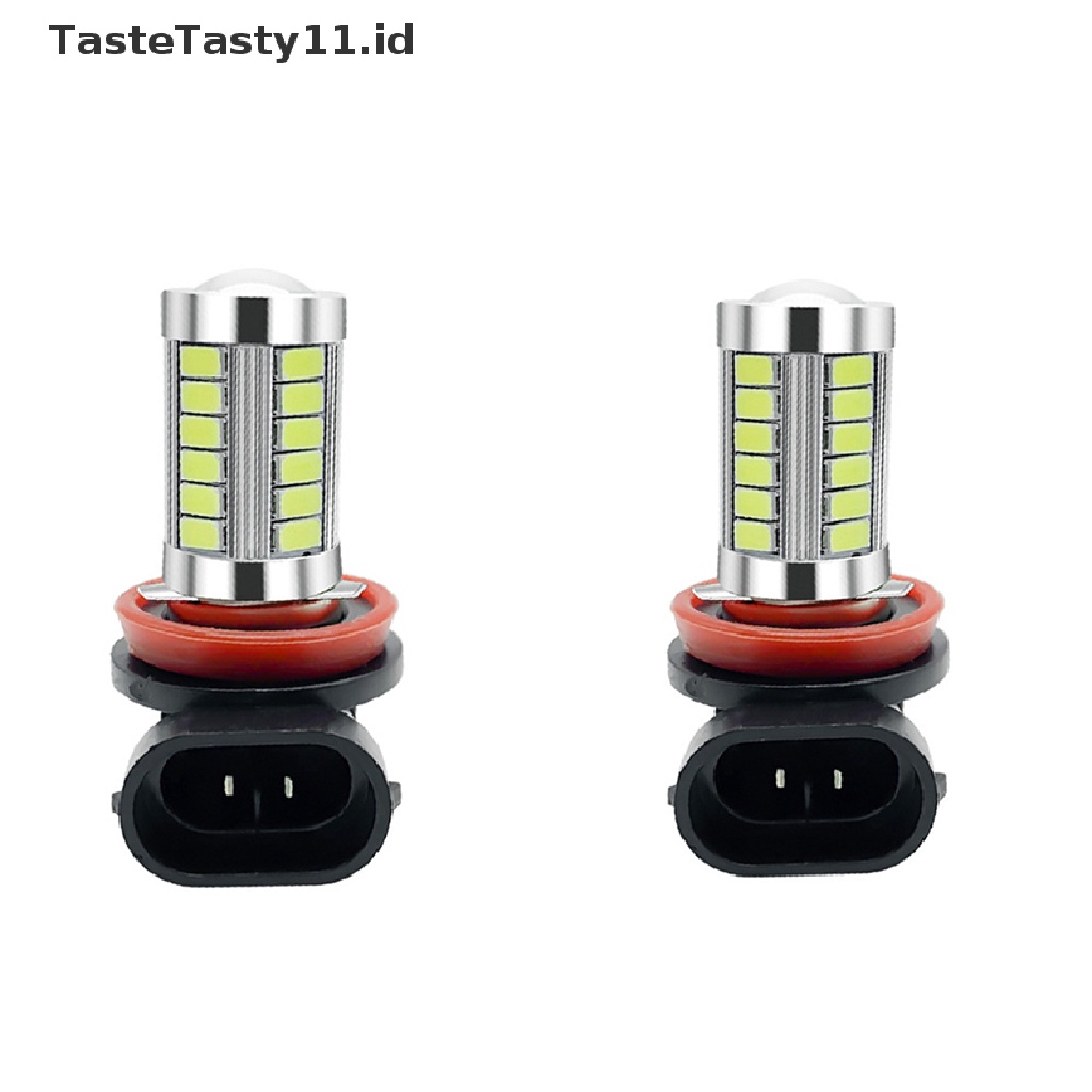 2pcs Lampu Kabut Daytime Running Light H8 H11 LED 9005 9006 5630 33SMD Untuk Mobil