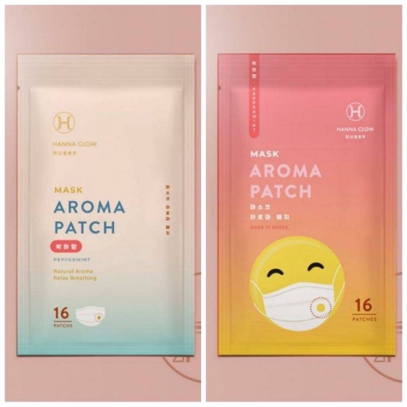 Hanna Glow Mask Aroma Patch / Pengharum Masker