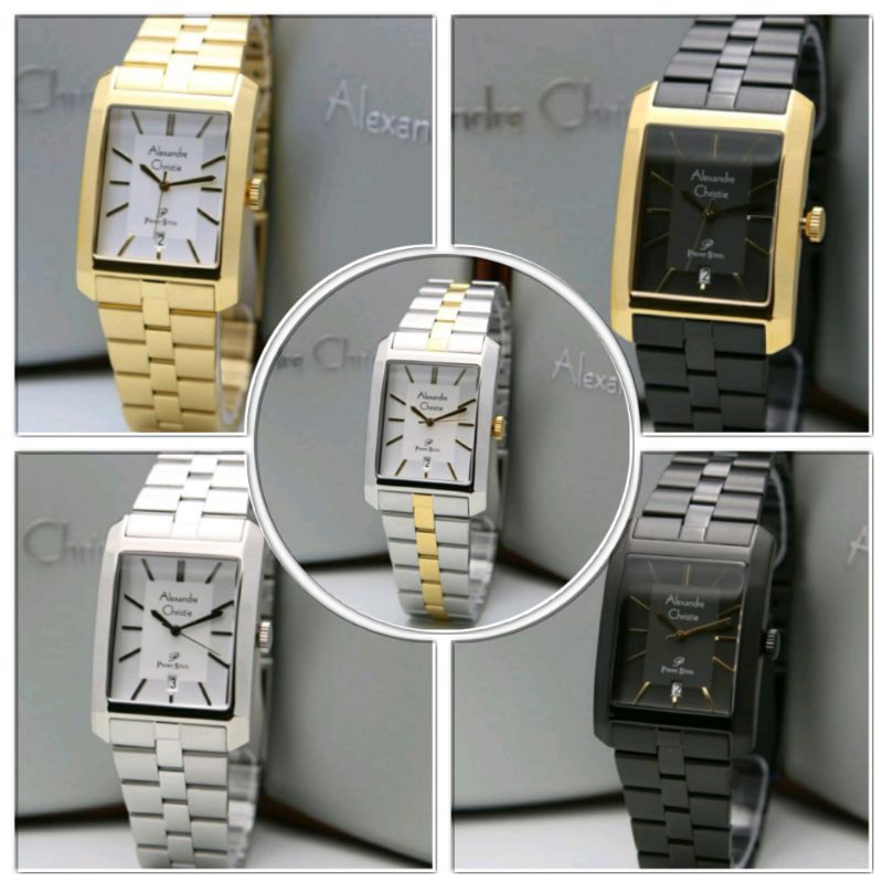 Jam tangan wanita Alexandre Christie 1019LD,, stainless steel, bergaransi resmi internasional.