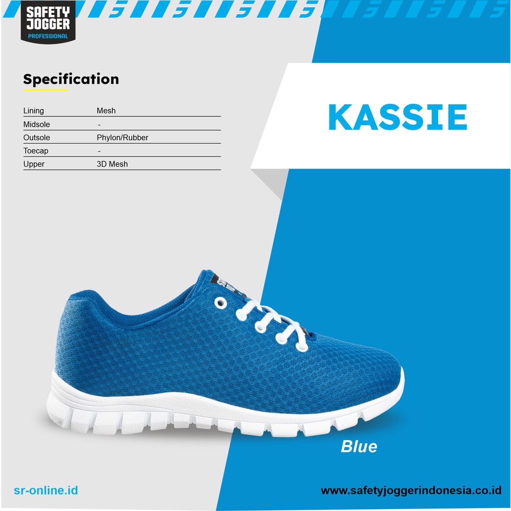 SEPATU SAFETY JOGGER NON SAFETY KASSIE 01 SRC BLUE