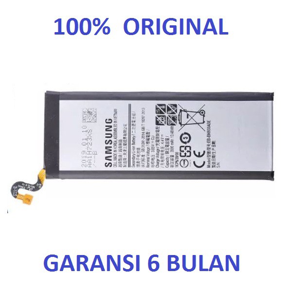 Baterai batre battery SAMSUNG Note FE Note 7 EB-BN935ABA Original100%