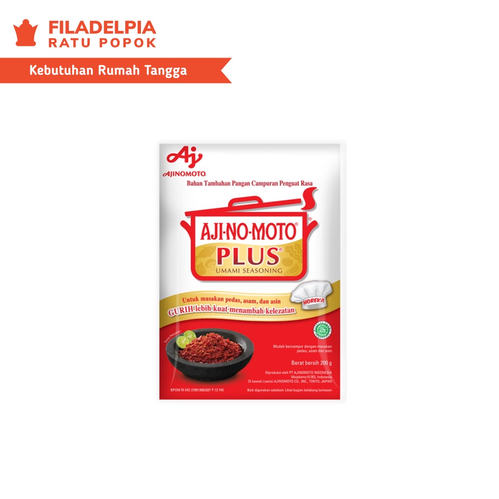 

Ajinomoto Plus 200gr Penyedap Rasa Plus / MSG Promo murah Bandung