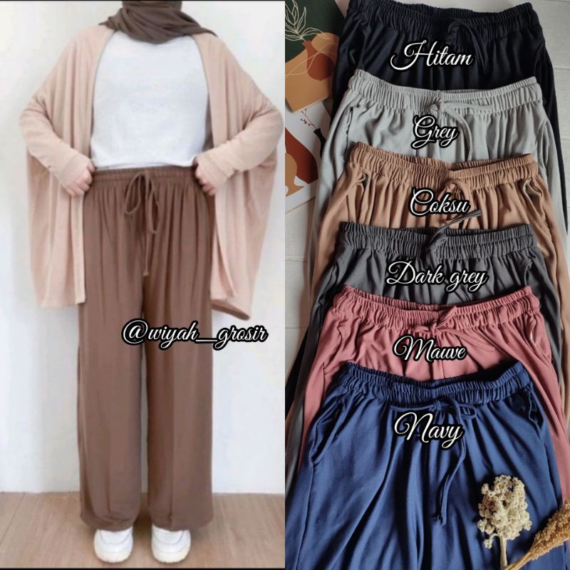 COD KULOT UNIQLO PREMIUM/ KULOT JUMBO / KULOT HIGH WAIST /KULOT RIBBON TALI SERUT /KULOT JERSY UNIQLO