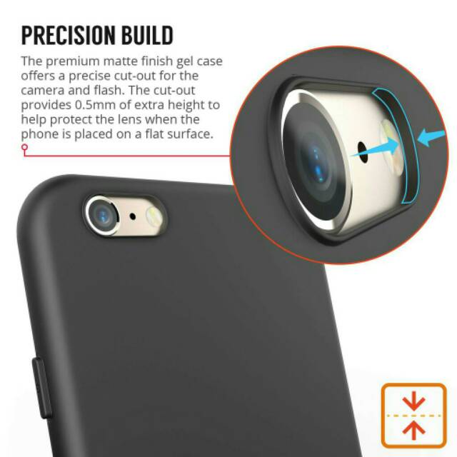 XIAOMI REDMI 2/3PRO/4A/4X/5/5A/5+/5X/6/6A/6PRO/6X/GO/7/7A/S2 SLIM BLACK MATTE SOFTCASE