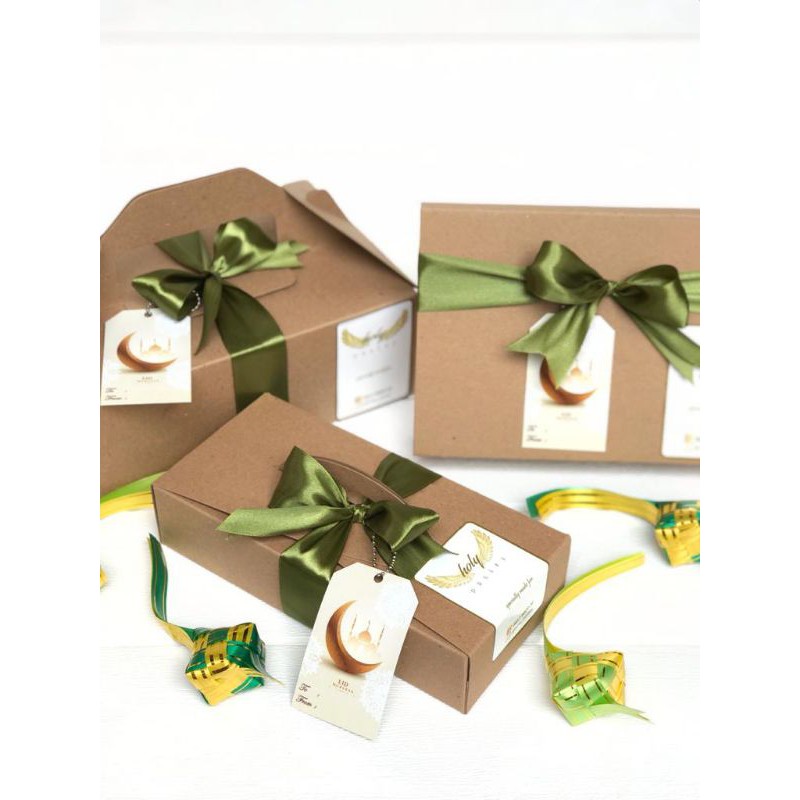 

Tambahan hiasan Idul Fitri, lebaran, eid mubarak hampers/bingkisan