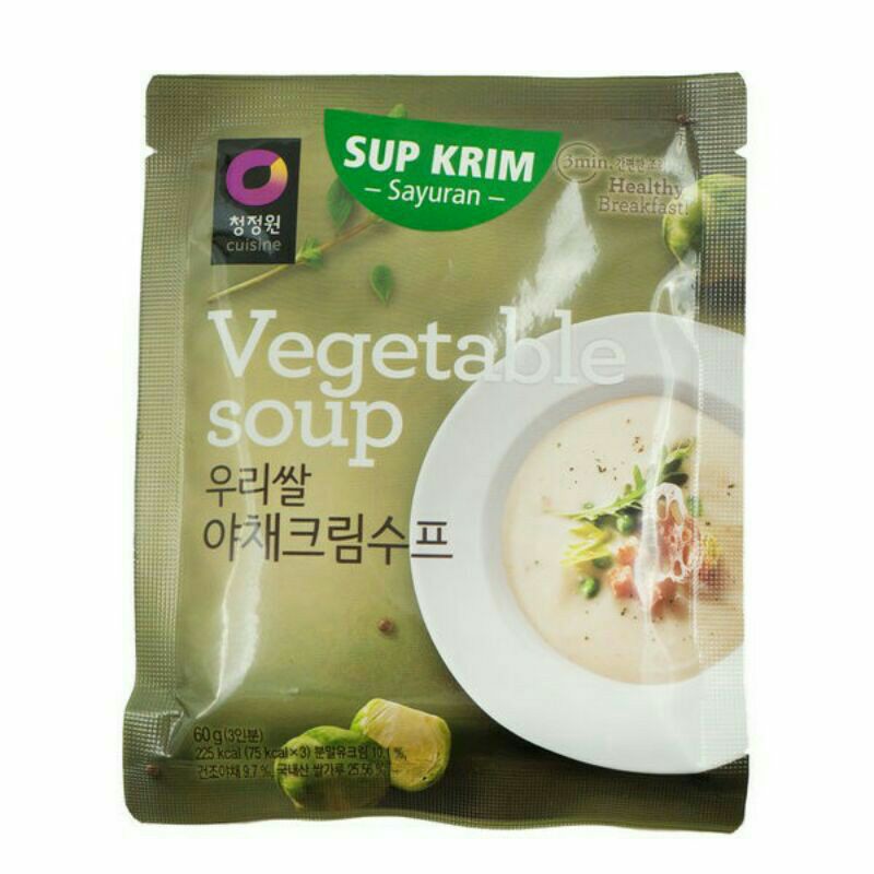 

Daesang chung jung one vegetable soup 60 Gr