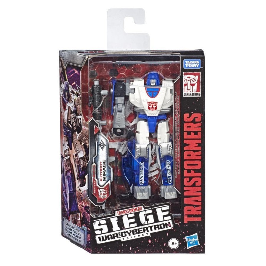Actoon Figure Transformers Autobot Mirage Siege War for Cybertron WFC Optimus Prime Bumblebee Megatr