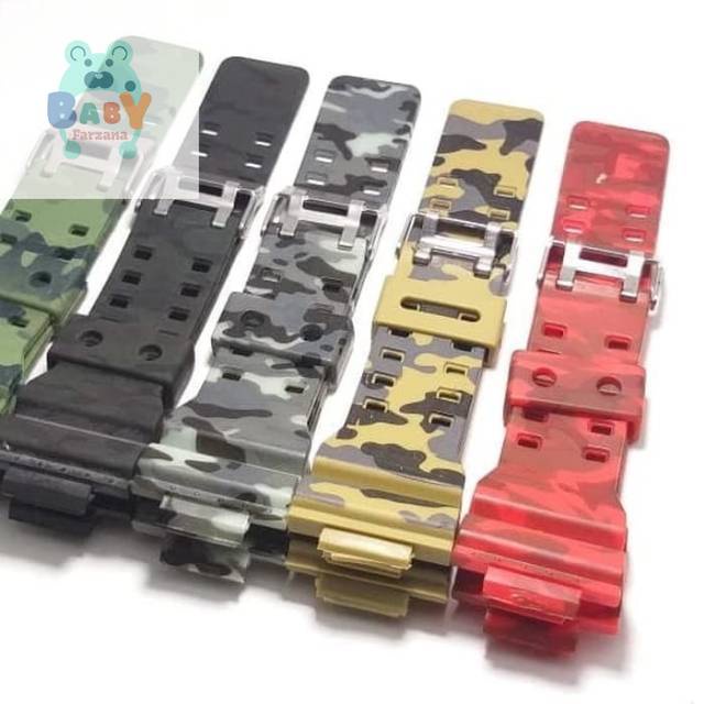 Strap tali jam tangan Casio G-Shock ga100 ga110 ga800 dll
