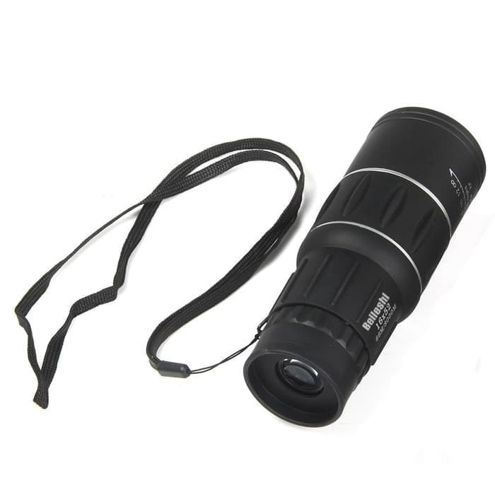 Hot Promo! TEROPONG BEILEISHI 16X52 BLACK MONOCULAR FOCUS TELESCOP WATERPROOF Baru!