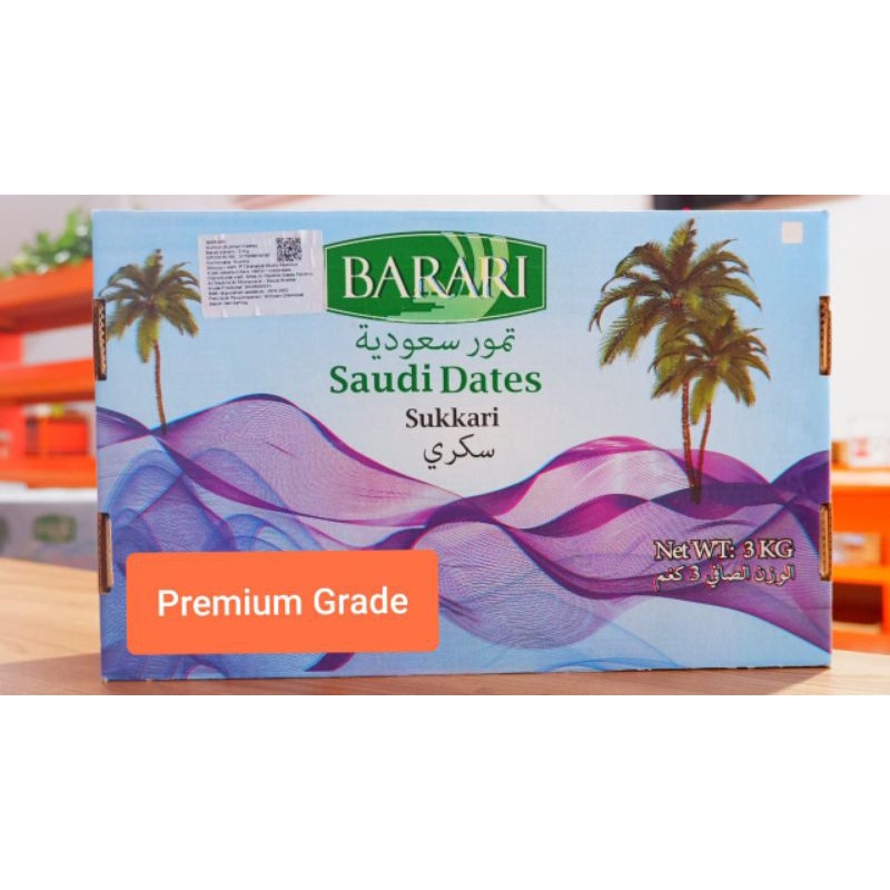 

Kurma Sukari Onaizah 1 dus (3kg) Premium Quality