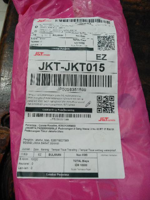 Tempat Tisue Traveling Pouch Kosmetik | Tempat Tisue Waterproof Wetbag