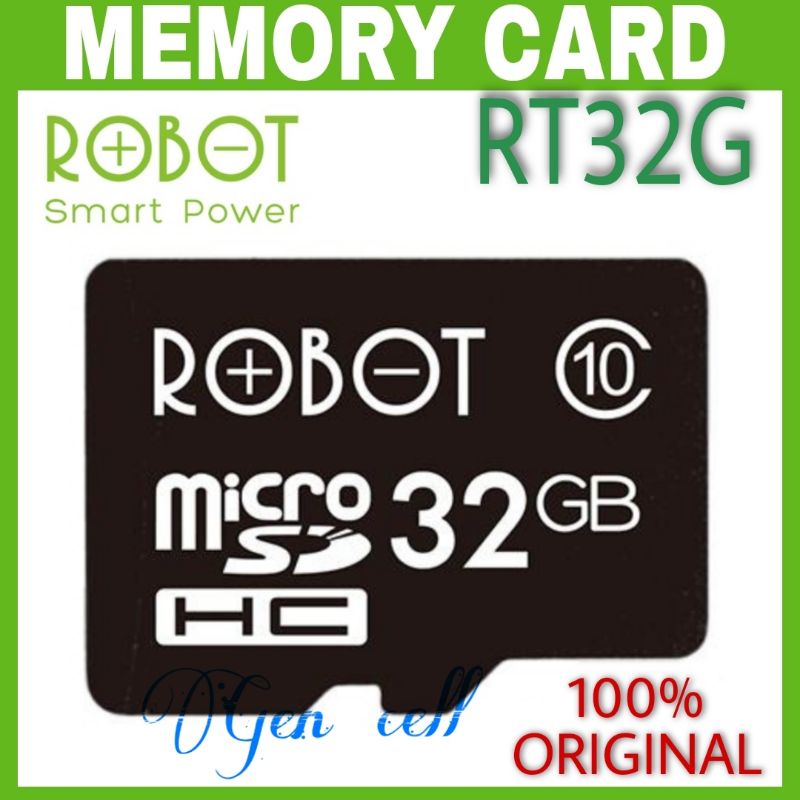Memory Card Micro SD ROBOT RT32G 32GB Class 10 80MB/S