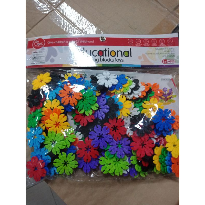 Mainan Bombiq Building Blocks Toys - Snowflake | Mainan Edukasi | Puzzle