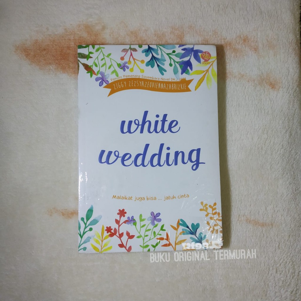 Buku novel WHITE WEDDING remaja dewasa murah original fantasi