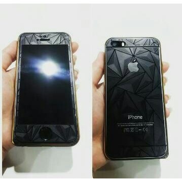 Tempered iphone 4/4s/ Tempered glass 3d diamond iphone /screen guard