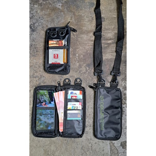 linawanStore /  Sling Phone Tas Hp Pria Terbaru Hanging wallet / Tas Hp Pria / Tas Gantung di Leher / anti air / Selempang Handphone