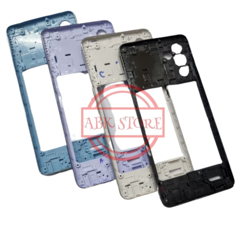 Middle Frame - Tulang Tengah Bezel - Rangka Tutup Mesin Samsung Galaxy A32 4G