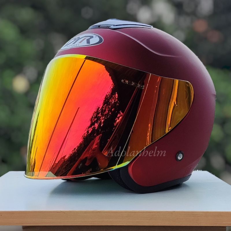 Helm KYT Kyoto Basic DYR Osaka Paket Ganteng